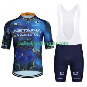 Set Kurzarmtrikot + Trägerhose Astana Qazaqstan 2024